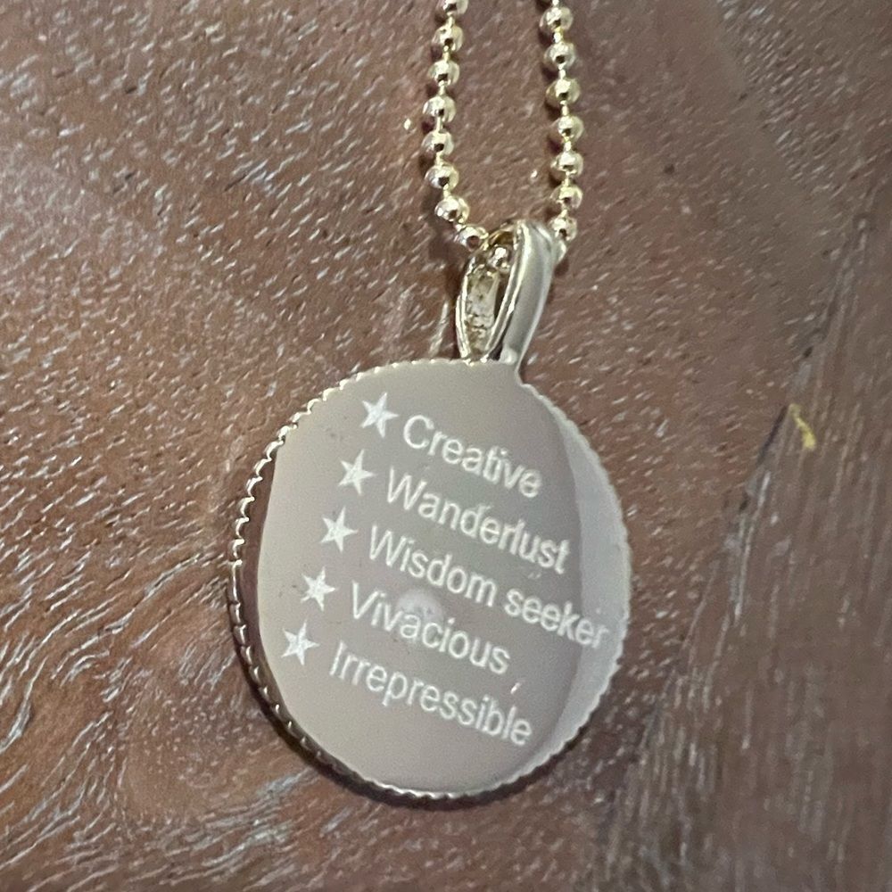 Melinda Maria Sagittarius astrological necklace NWT - Picture 3 of 5